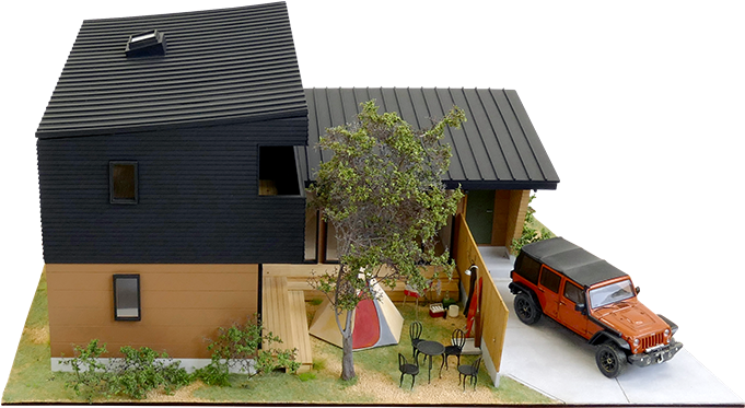 【公式】freak's House フリークスハウス / フリークスストアがつくる家。 - Scale Model (714x491)