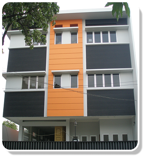 Hanjaya Internasional Office - Architecture (591x585)