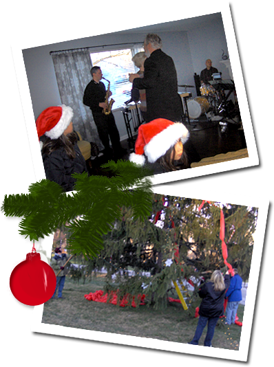 Tree Trimming Party - Christmas Tree (400x550)
