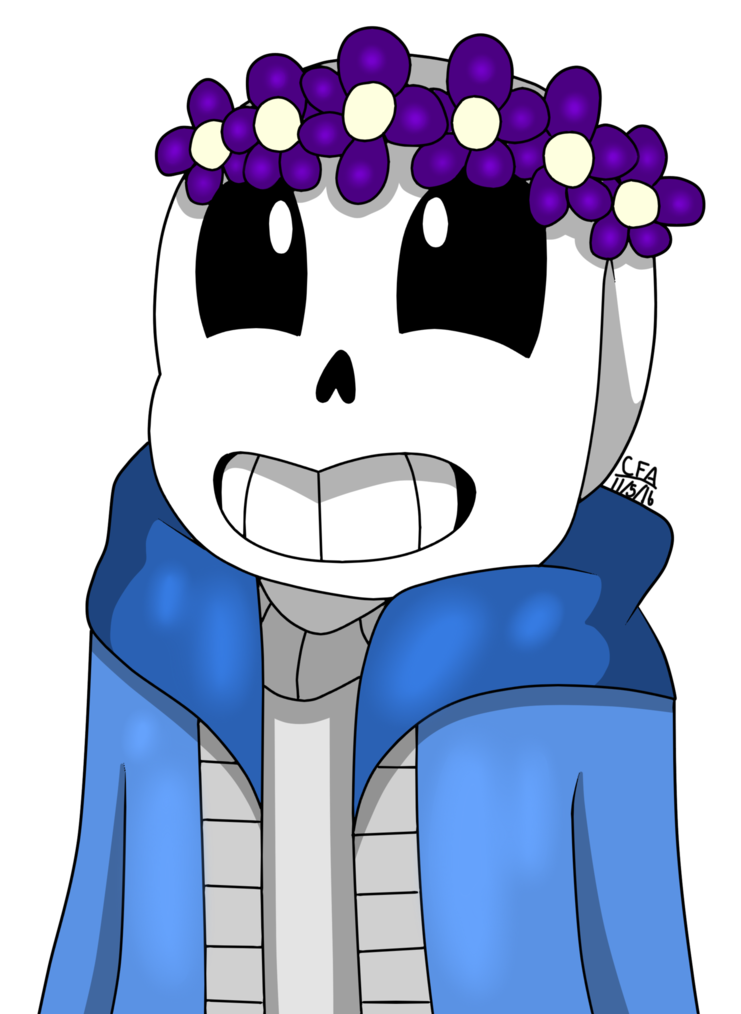 Flower Crown Sans - Crown (784x1019)