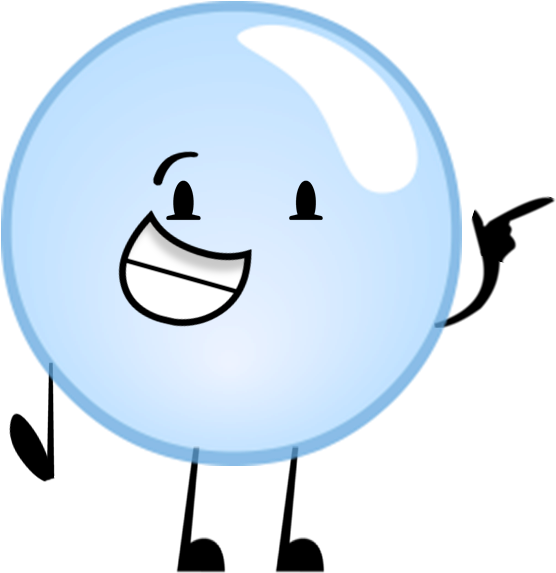 Bubble Pose - Bfdi Back (573x576)