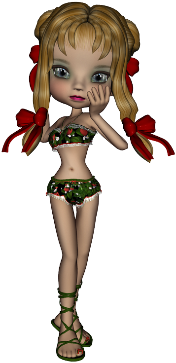 Cookie Dolls - Cartoon (418x800)