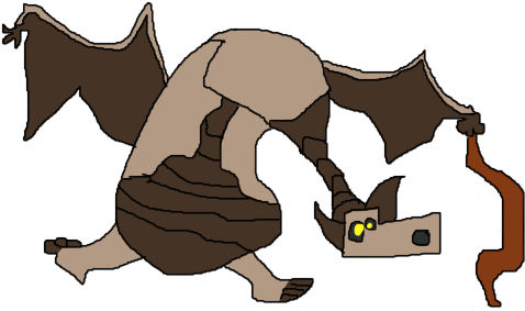 Vogul Dragon By Johnlantern - Cartoon (485x283)