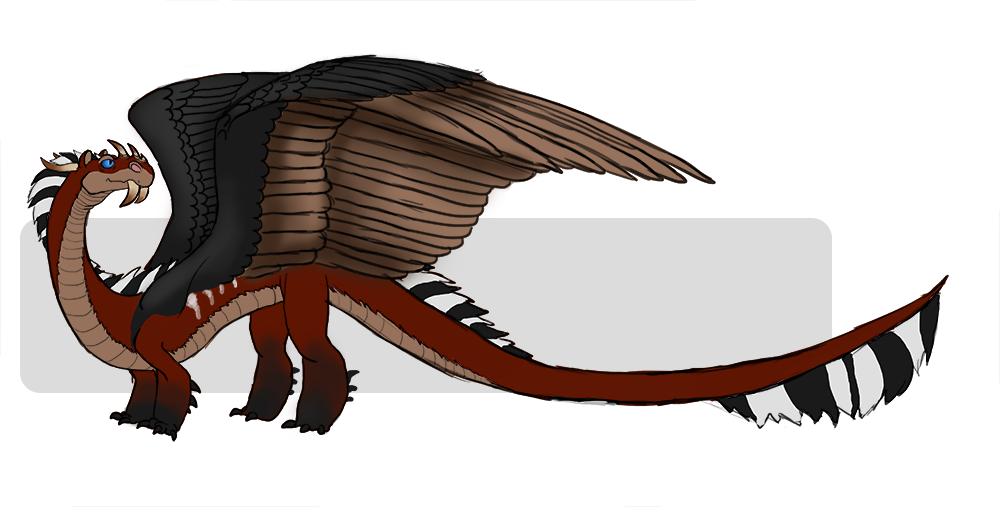 Sabertooth Dragon By Redkitebait - Illustration (1000x507)