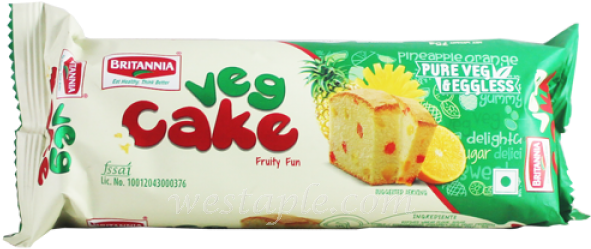 Veg Eggless Cake - Britannia Fruit Cake Eggless (600x600)