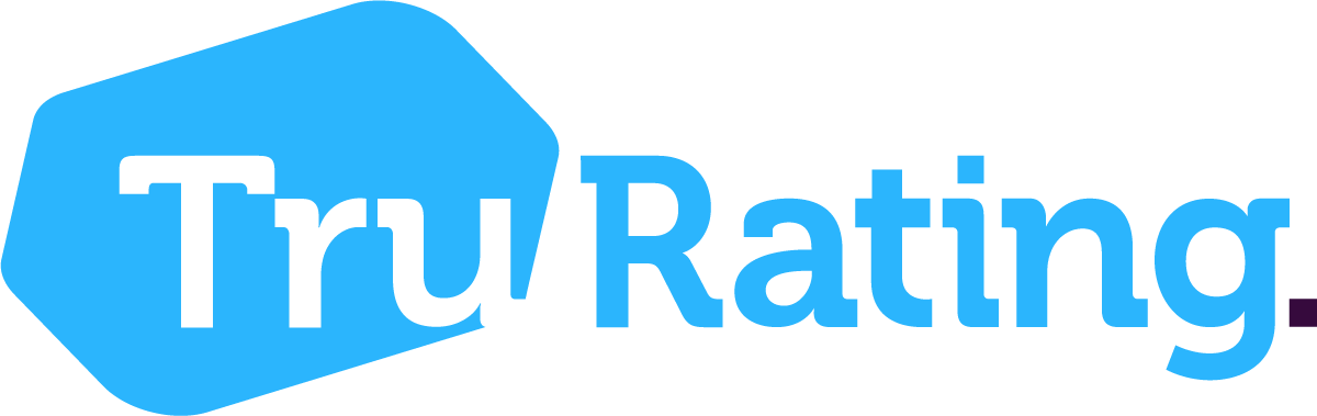 Trurating Logo Primary Blue Rgb - Trurating Logo (1200x379)