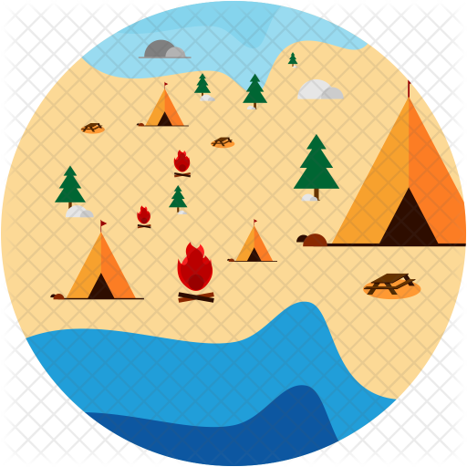 Camping Icon - Camping (512x512)