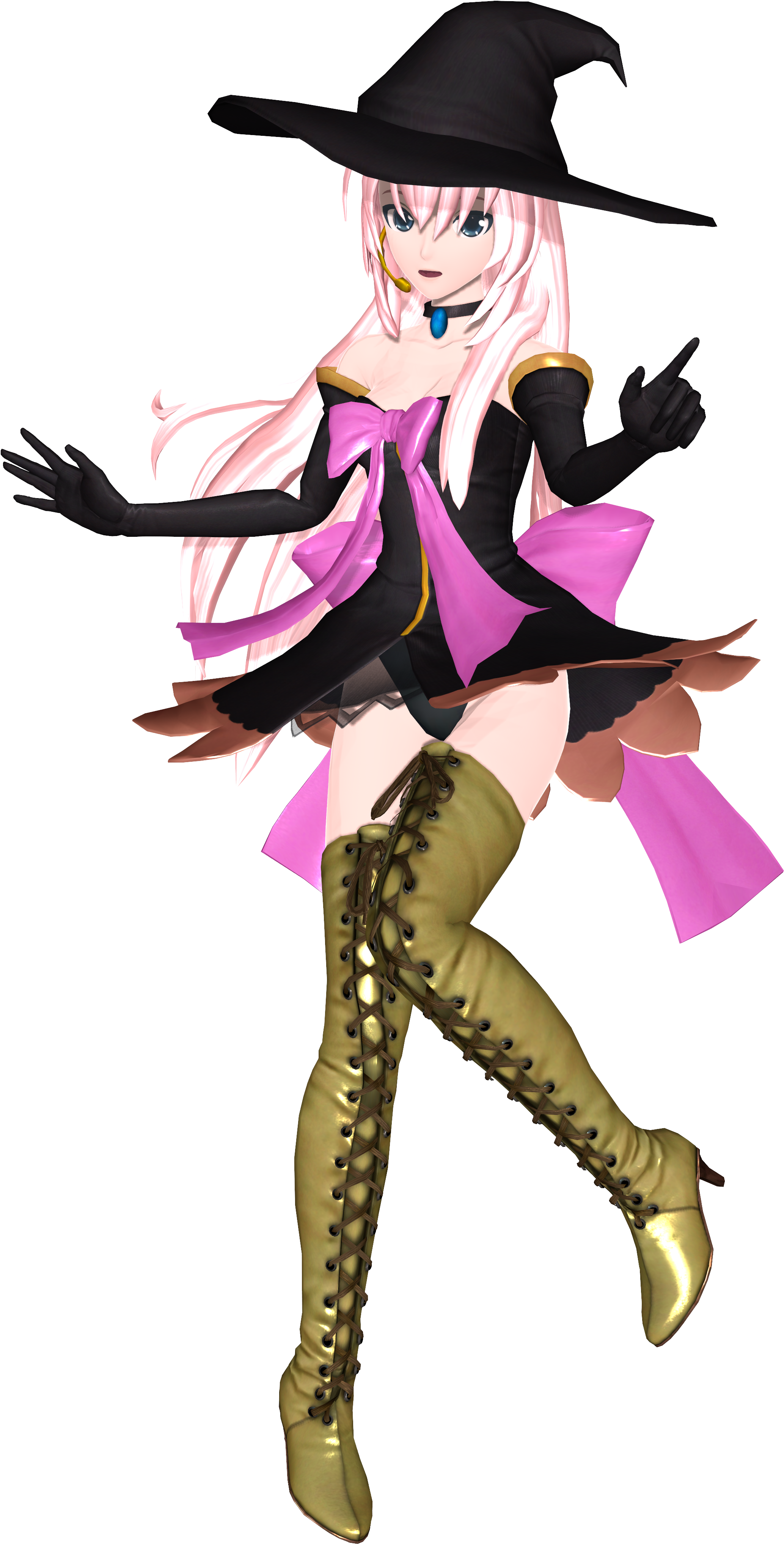 Megurine Luka Witch (2920x4080)