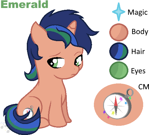 Mlp - Mlp Emerald (512x462)
