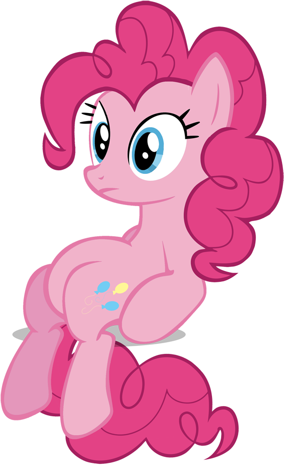 Sitting - Mlp Pinkie Pie Sitting (567x923)