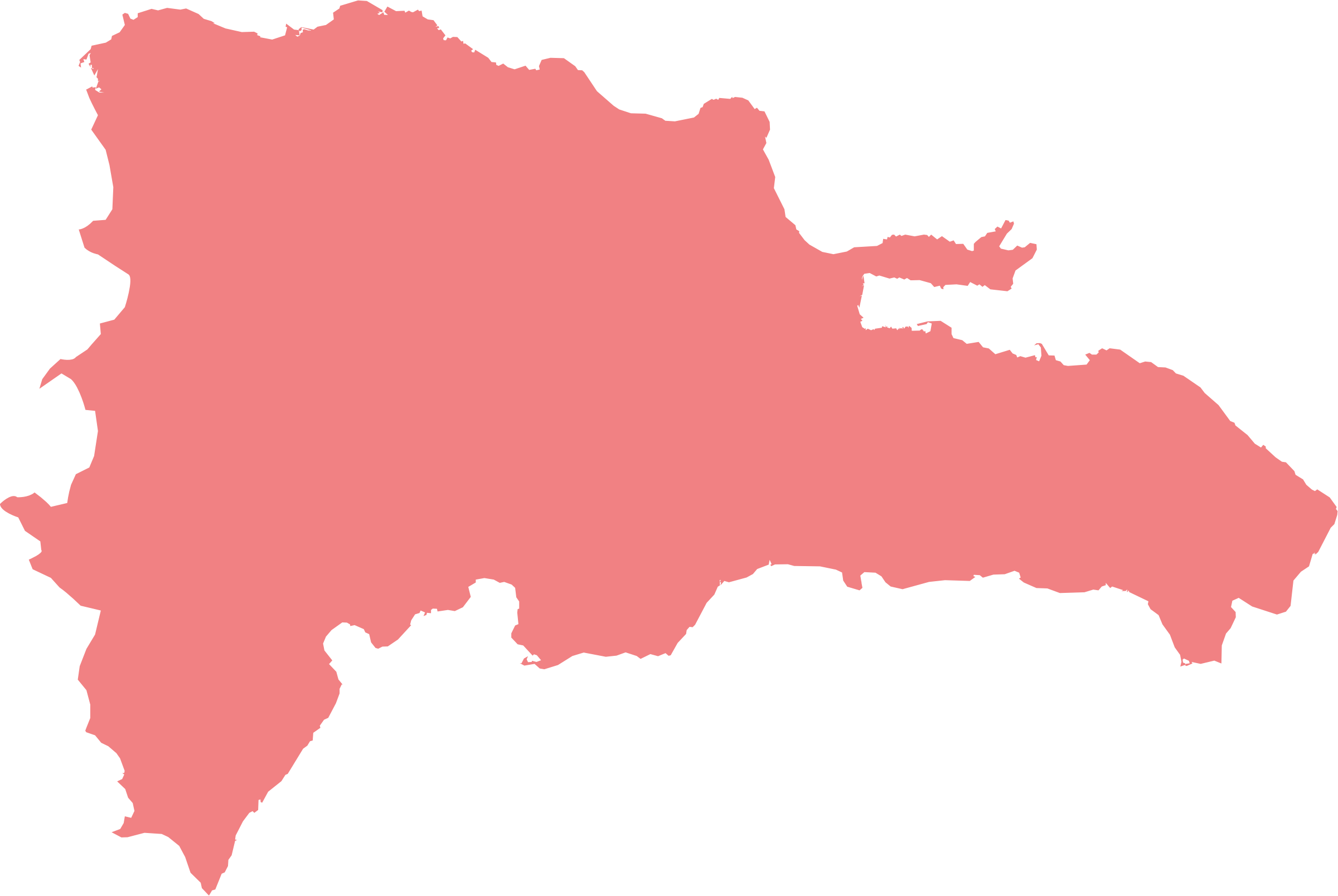 Big Image - Republica Dominicana Vector (2400x1608)