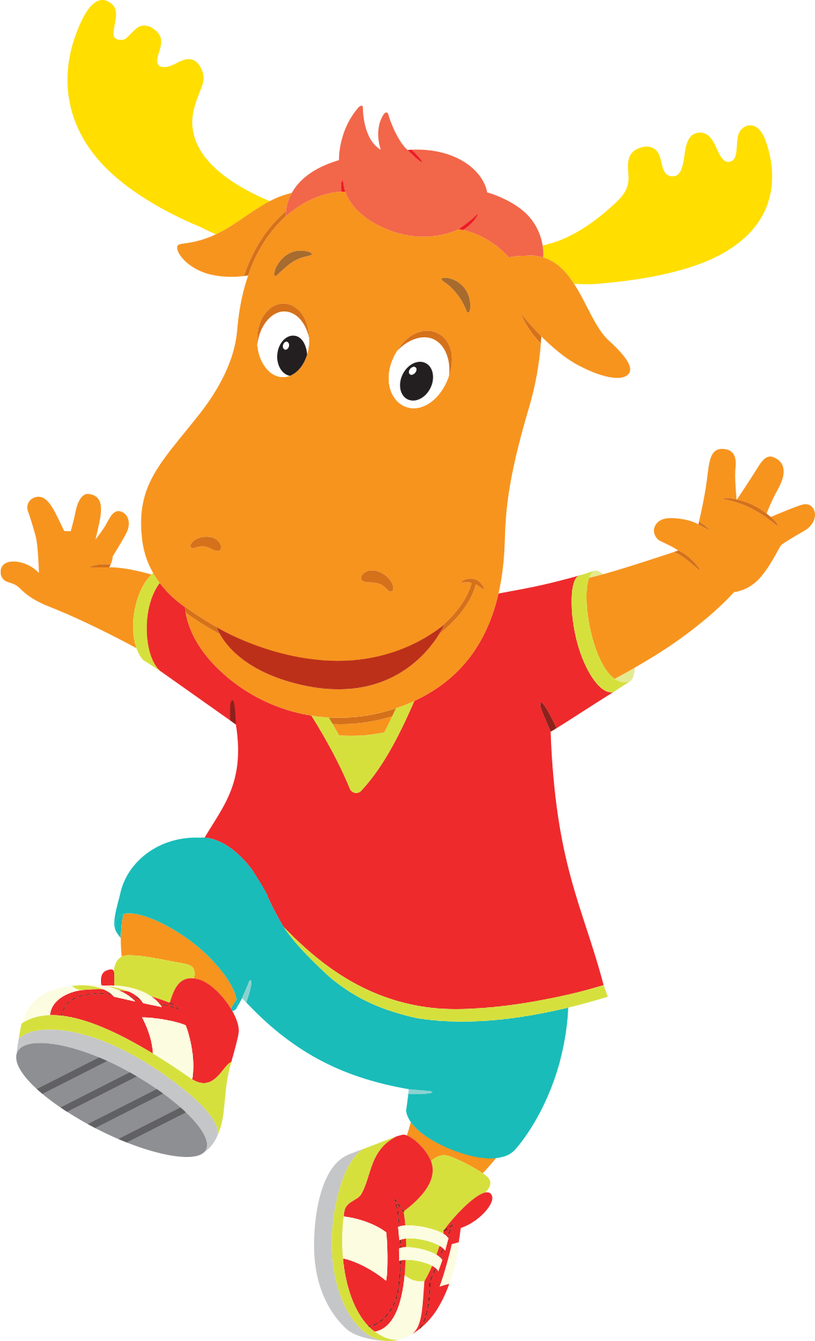 Moves Clipart Music - The Backyardigans (1170x1924)