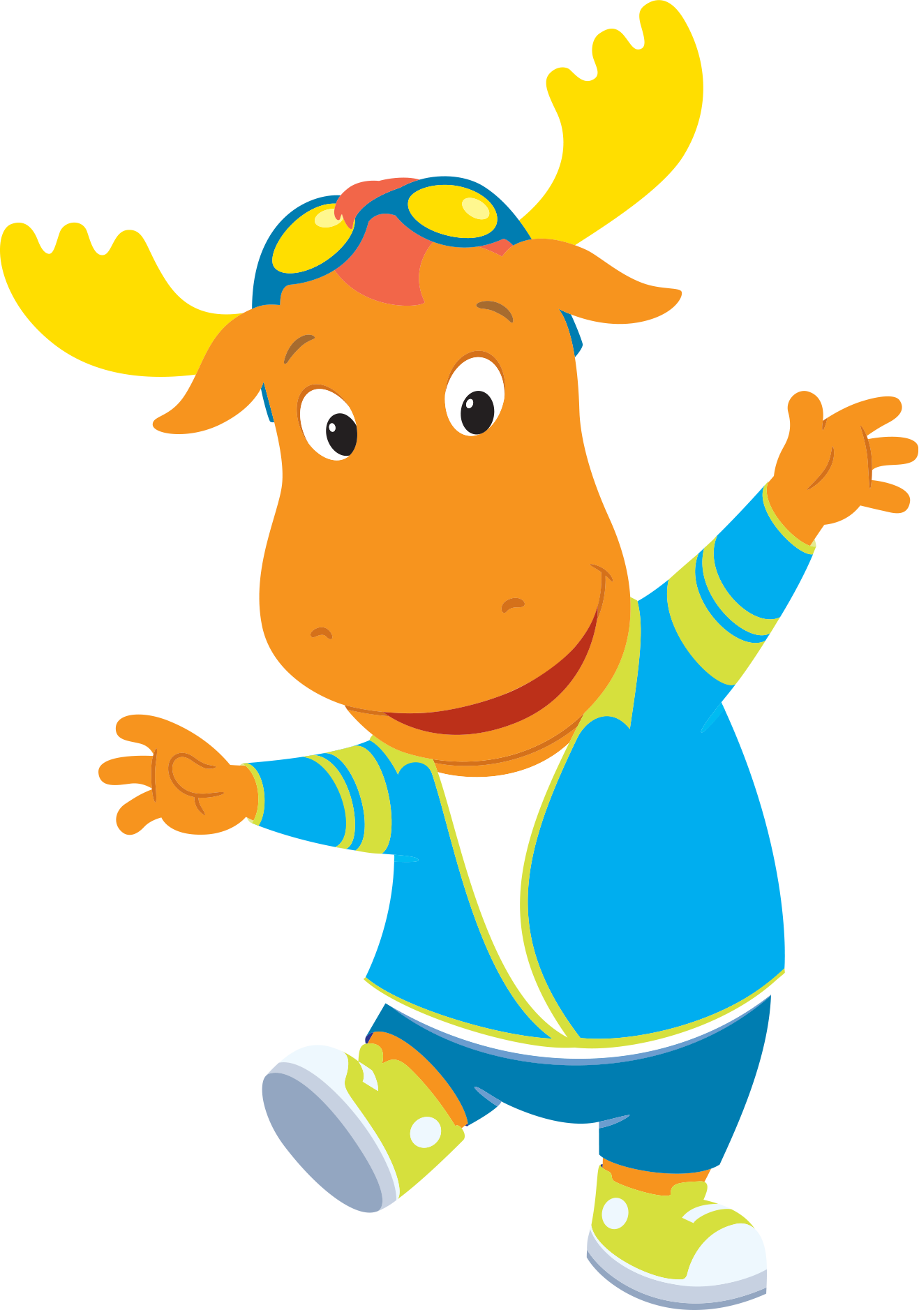 Moves Clipart Music - The Backyardigans (1317x1877)