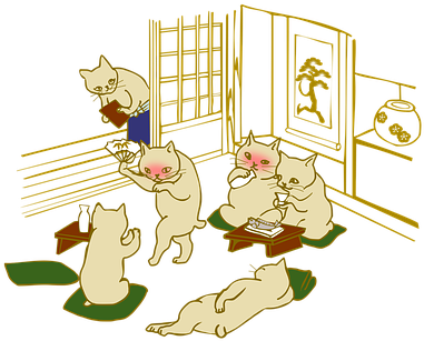 Drinking Session, Drunkard - Cartoon (408x340)