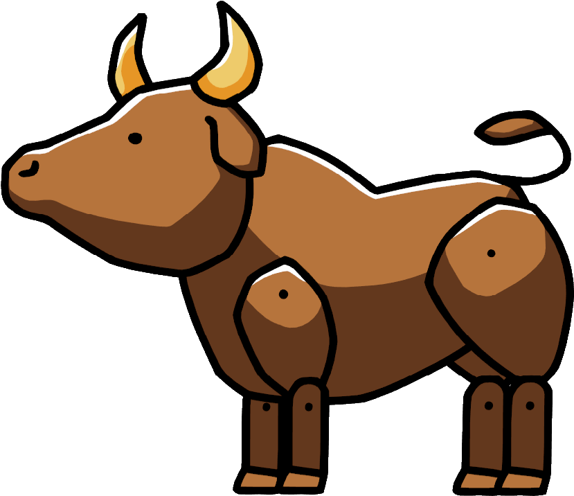 Bull - Scribblenauts Bull (859x738)