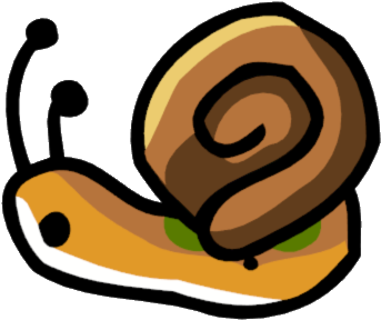 Snail - Scribblenauts Snail (457x316)