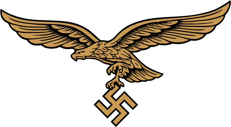 Coa Luftwaffe Eagle Gold - Luftwaffe Png (1360x800)