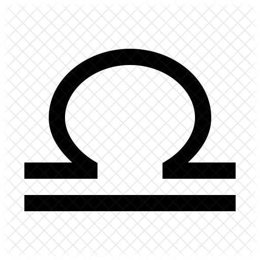 Libra Icon - Emblem (512x512)