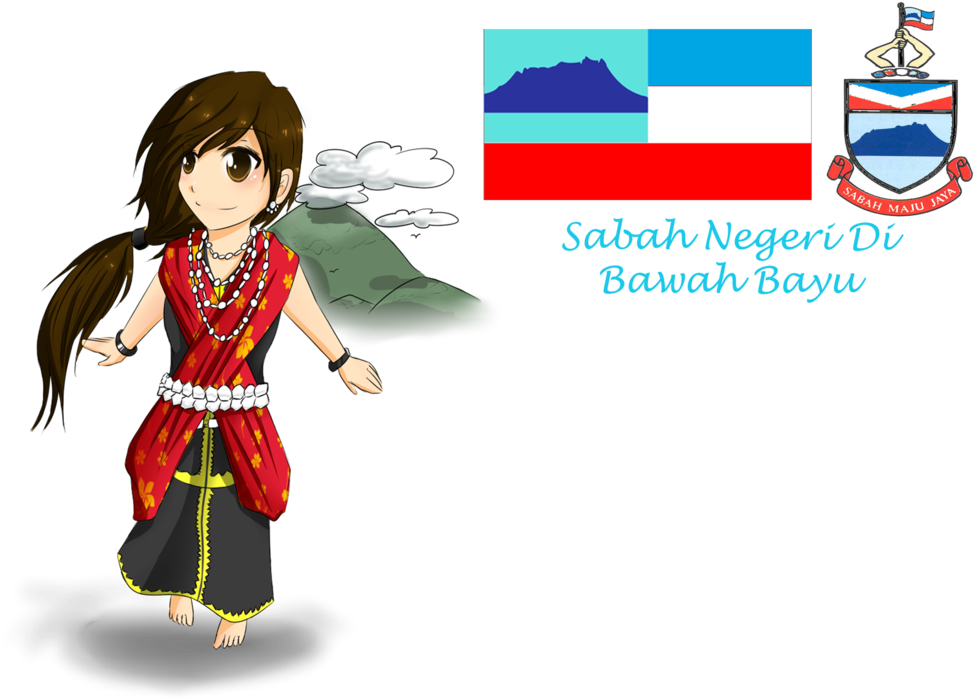 Explore Murut On Deviantart - Jata Negeri Sabah (1024x768)
