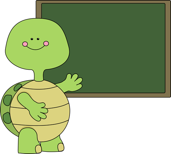 Turtle Clipart School - Turtle School Clip Art (550x495)