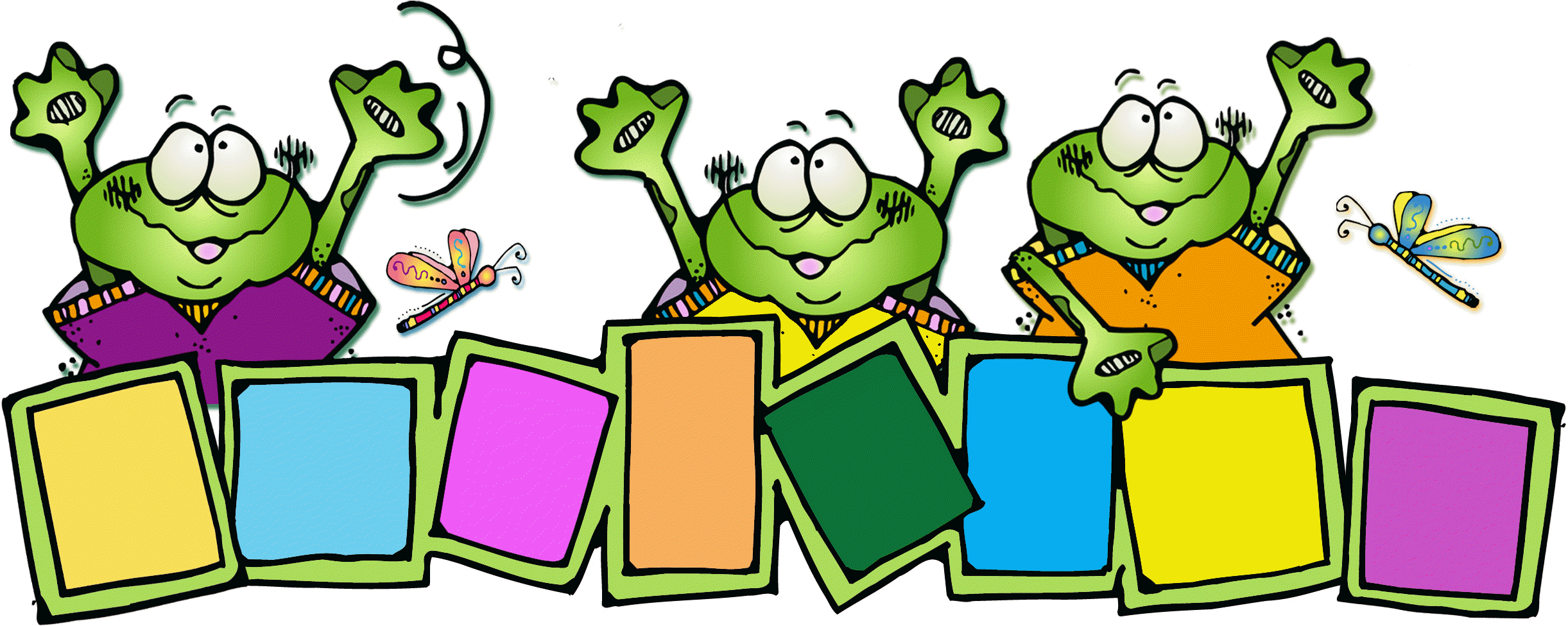 School Clipart Turtle - Clip Art (2550x1076)