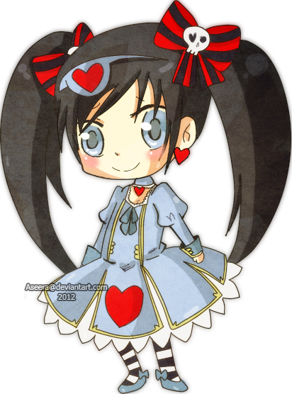 Alice By Peppojay - Cartoon (412x556)