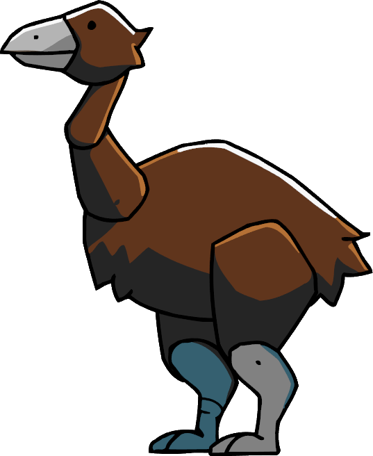 Elephant Bird - Scribblenauts Remix Animals (537x656)