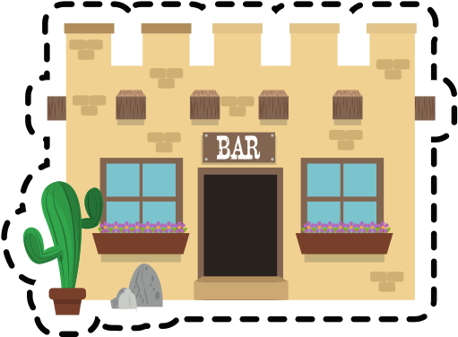 Mexican Building Design - Clip Art (550x550)