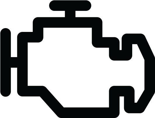 Check Engine Light Repairs - Check Engine Light Png (600x600)