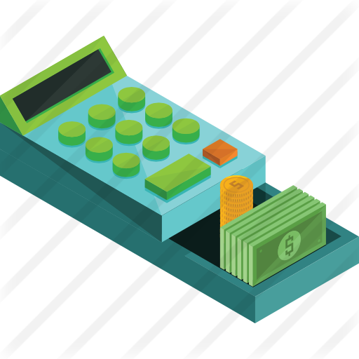 Cash Register - House (512x512)