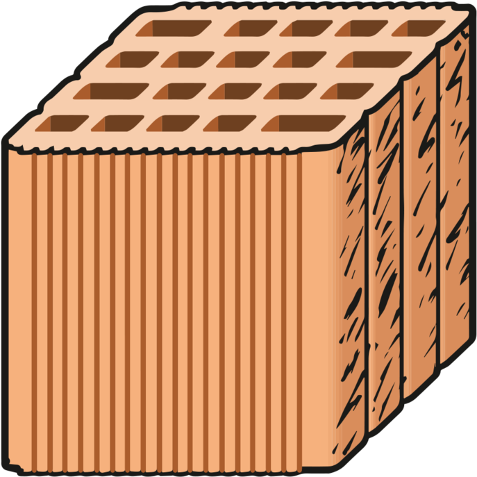 Hollow Brick - Wood (940x940)