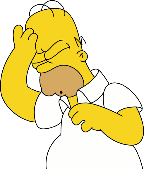 Homer Simpson Doh (492x578)