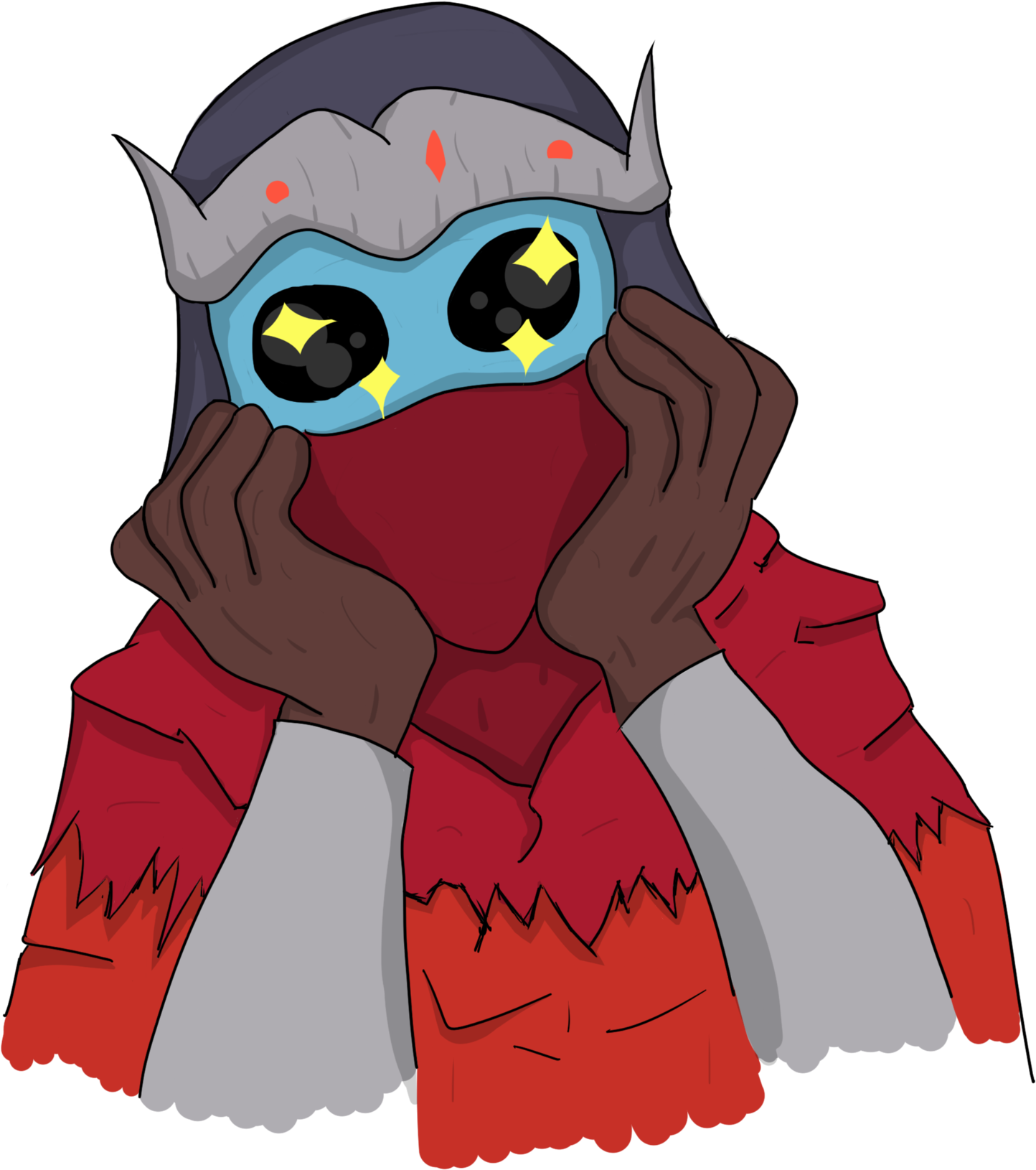 Hyper Light Drifter - Hyper Light Drifter Happy (1600x1667)