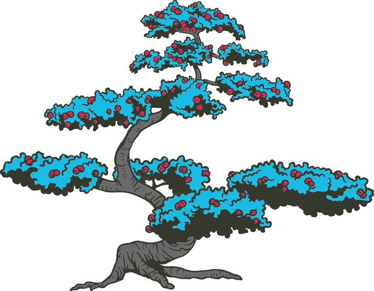 Arbol - Bonsai Vector (762x594)