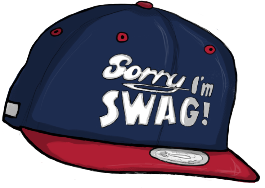 Cap Clipart Swag - Baseball Cap (900x665)