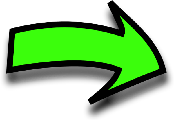 Clip Art Arrows Clipart Images Net - Green Arrow Pointing To The Right (600x415)