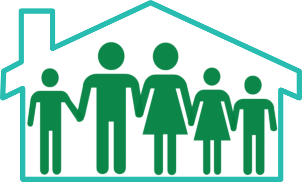 Family Clip Art Free Transparent Clipart Images 4 - House Family Clip Art (600x361)