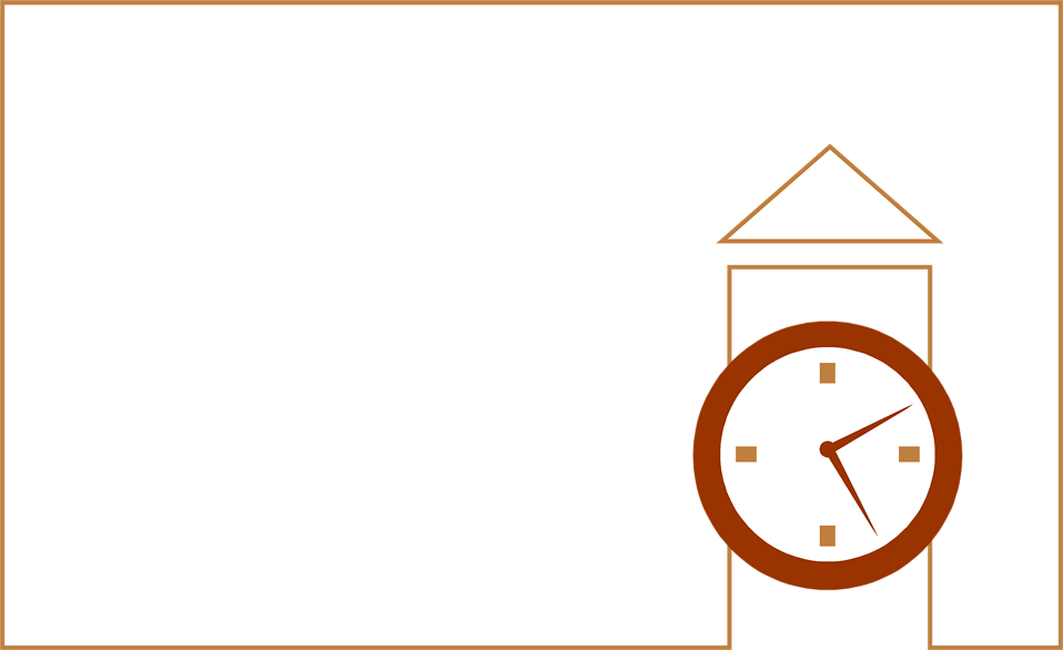 Clock Clipart Borders - Clock Border And Frames (958x586)