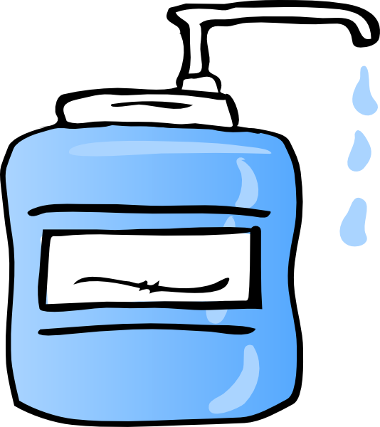 Liquid Soap Clip Art (534x600)