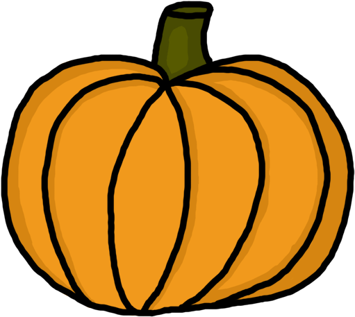 Pumpkin Flower Clip Art Free Clipart Images - Clipart Of A Pumpkin (1024x1024)