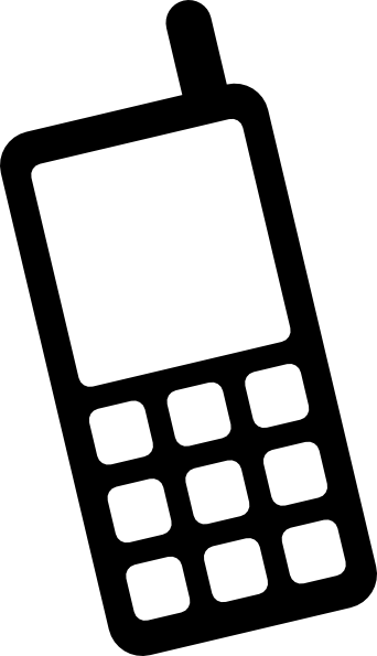 Phone Clip Art (342x595)