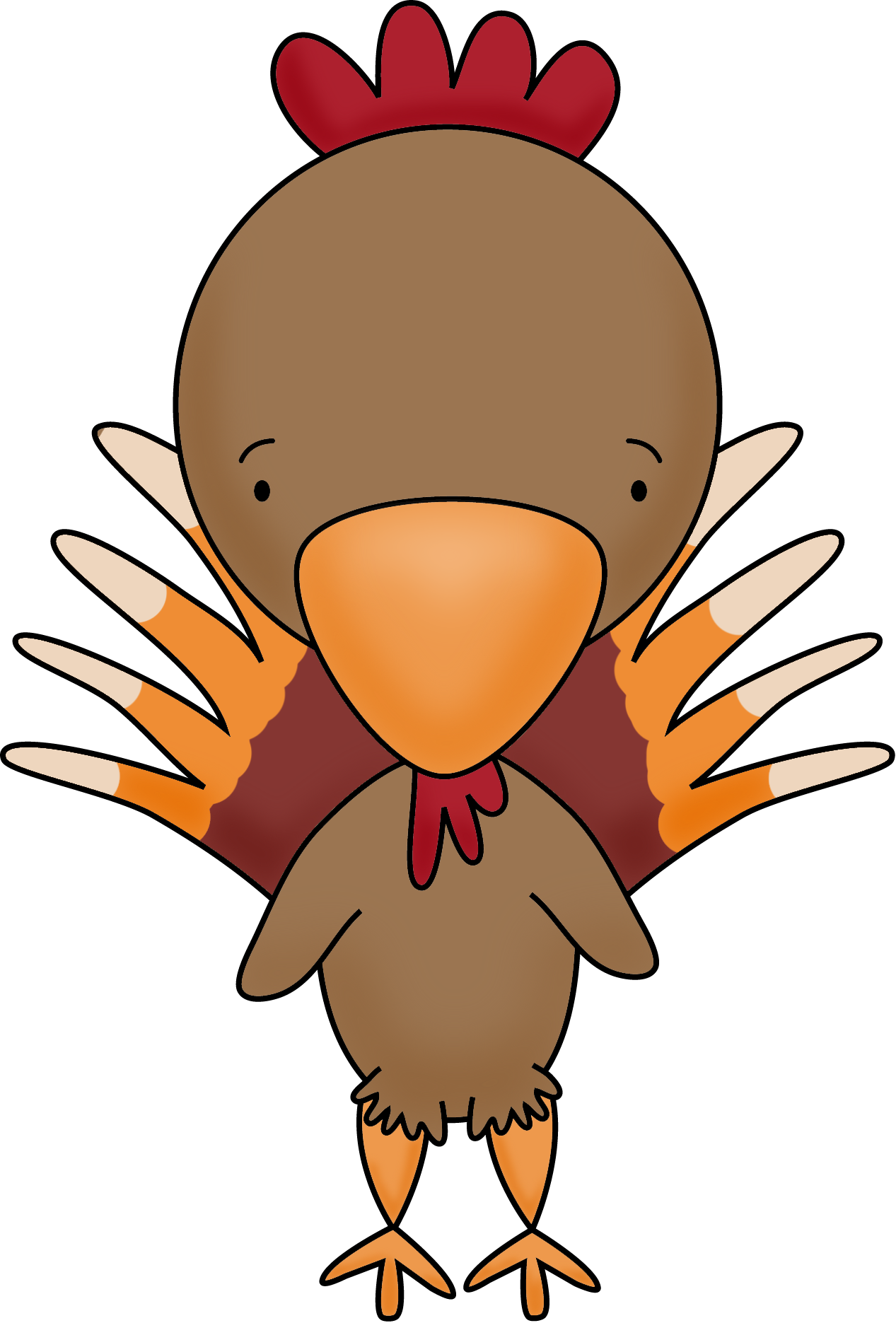 Turkey - Scrappin Doodles Turkey (1267x1871)