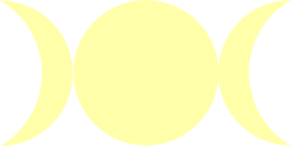 Crescent Moon And Full Moon (600x301)