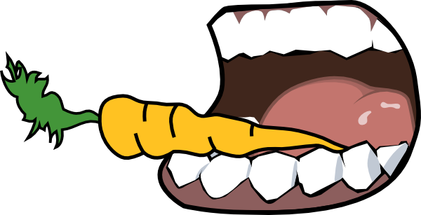 Bite Clipart - Bite Clipart (600x307)