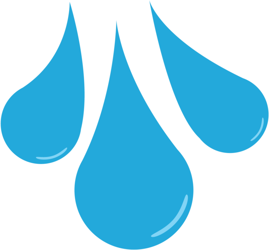 Raindrops Clipart (894x894)