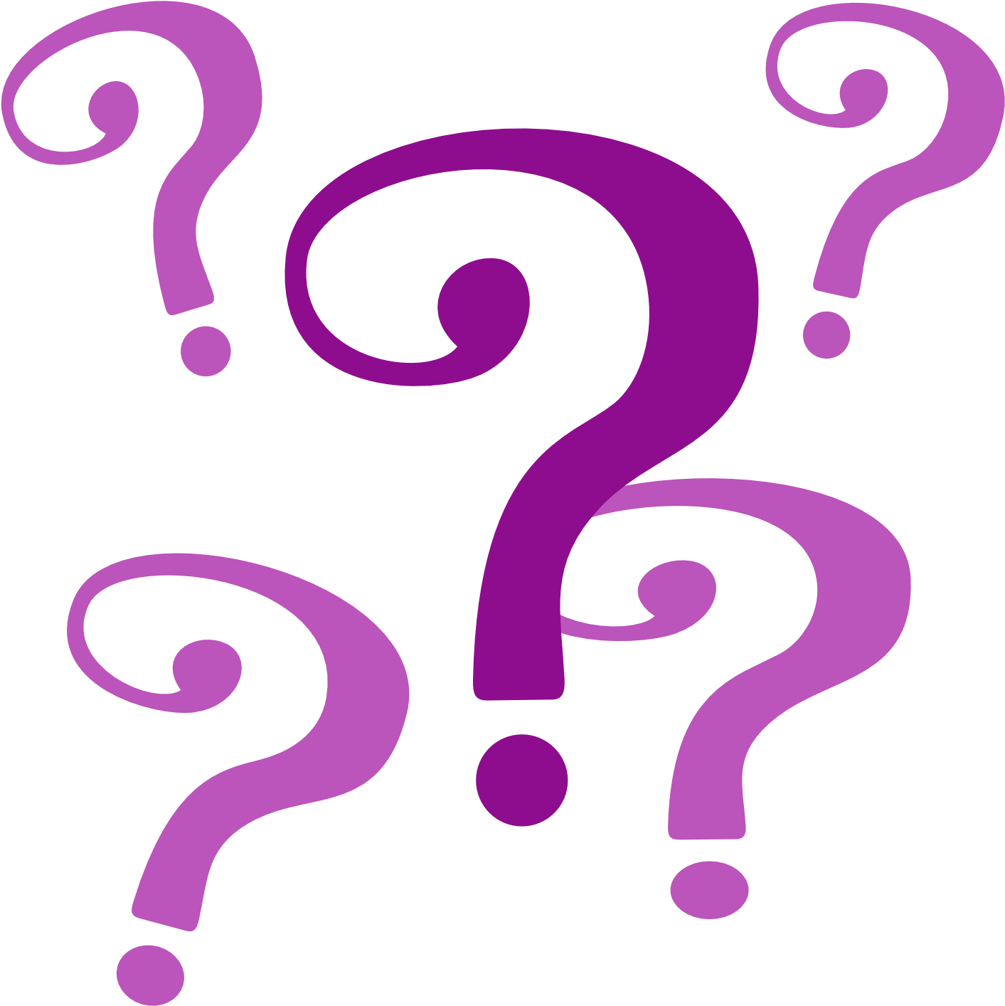 Question Mark Clip Art (1500x1486)
