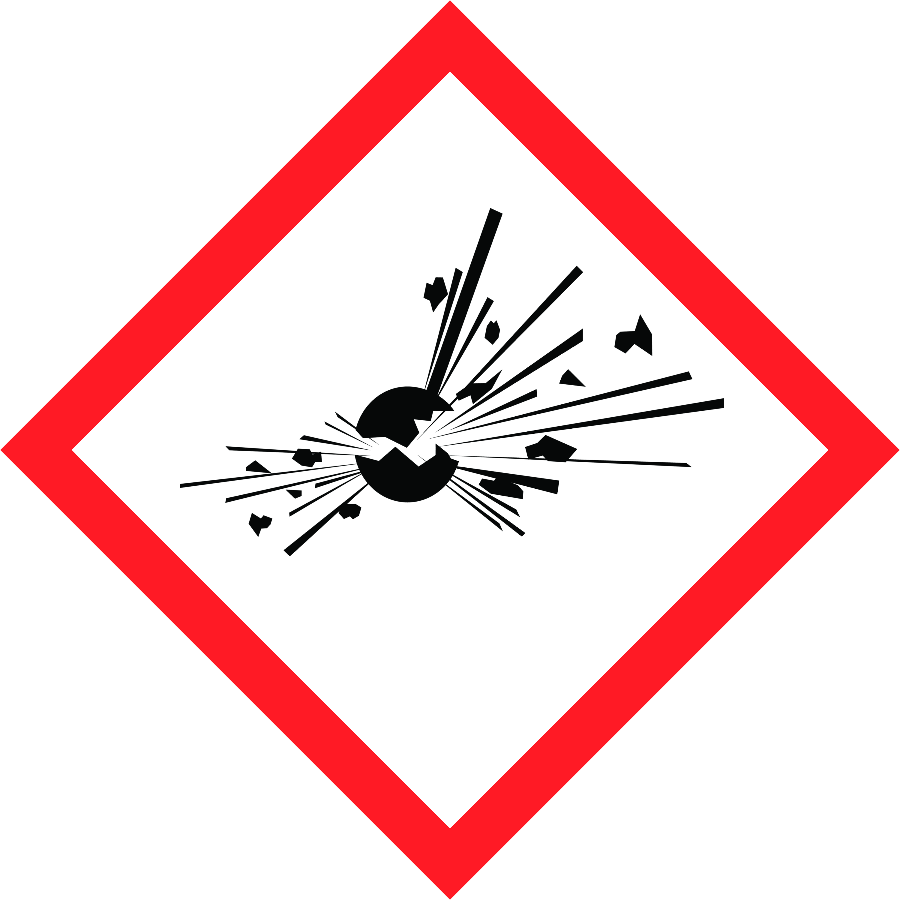 Ghs Pictograms Explosive (3000x3000)