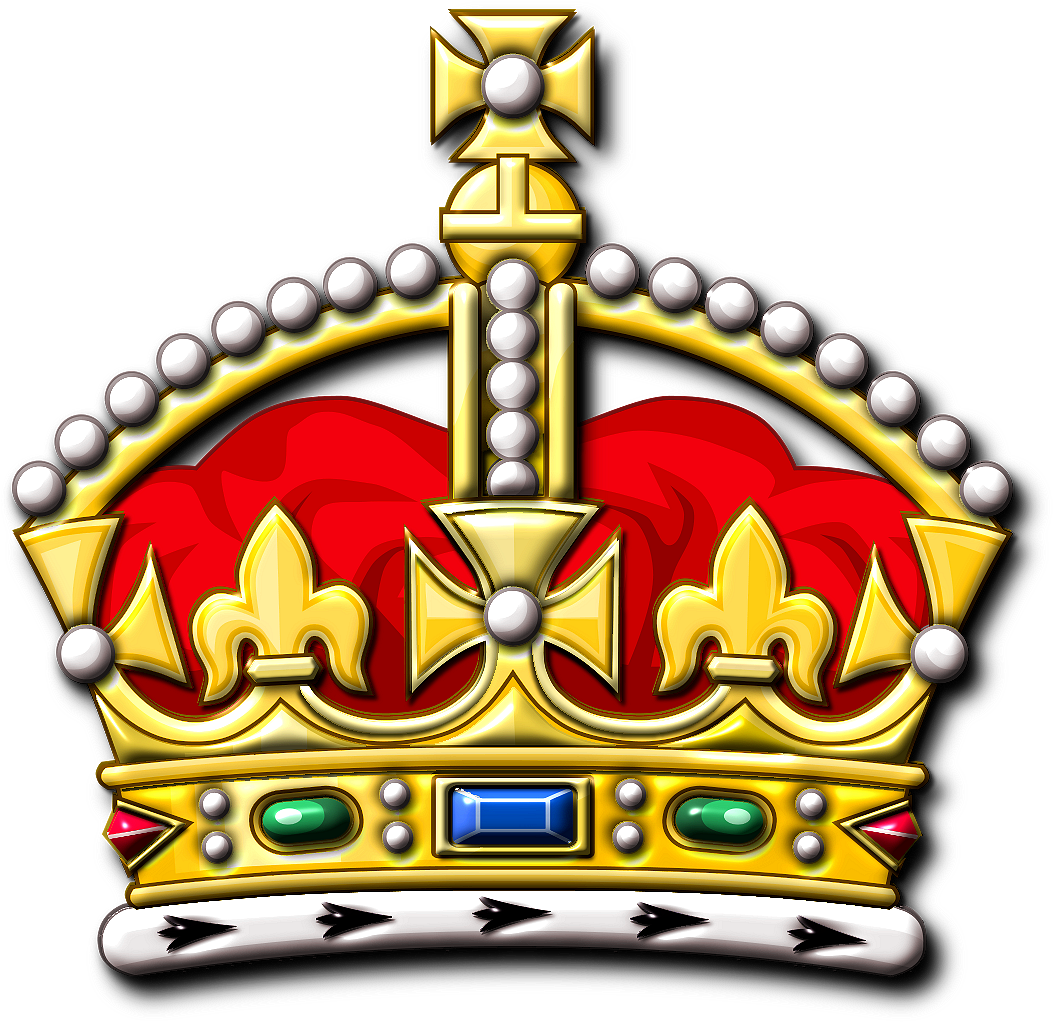 King - British Crown Clipart (1200x1160)