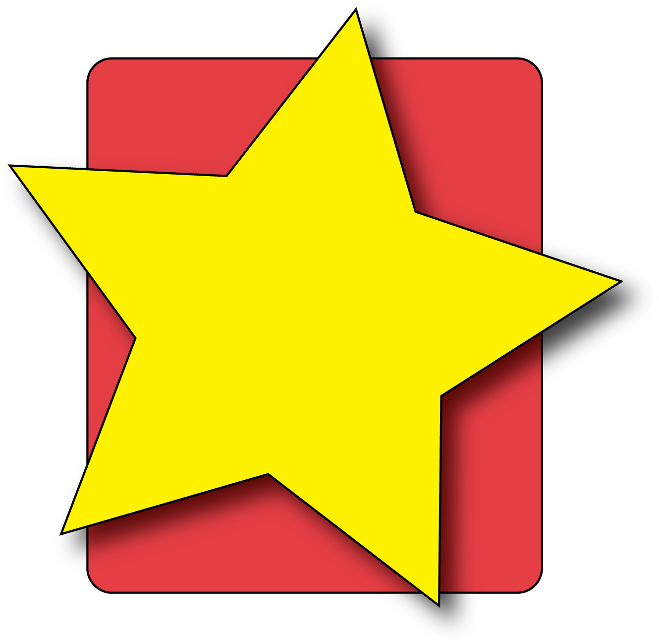 Hollywood Star Clipart - Hollywood Walk Of Fame (1369x1336)