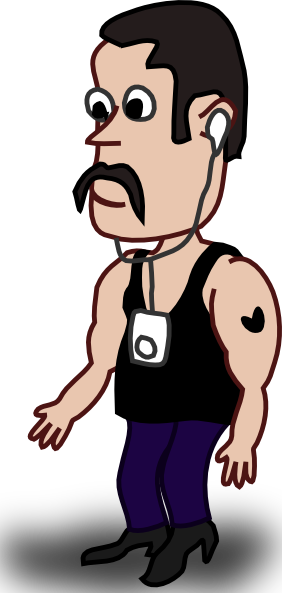 Comicfiguren Mann (282x593)